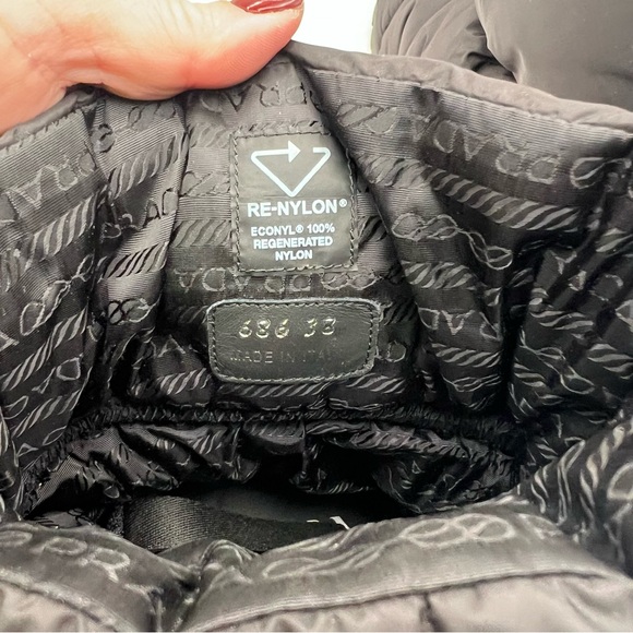 Prada Blow 19 Quilted Nylon Drawstring Boot - Picture 7 of 9